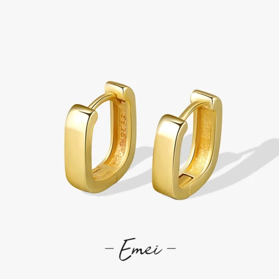 New fashionable and versatile French-style niche earrings for women, high-quality trendy Korean-style hoop earrings
