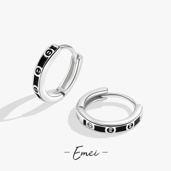 Women don't need to remove their earrings when sleeping ins Trendy niche design high-end earrings set for women