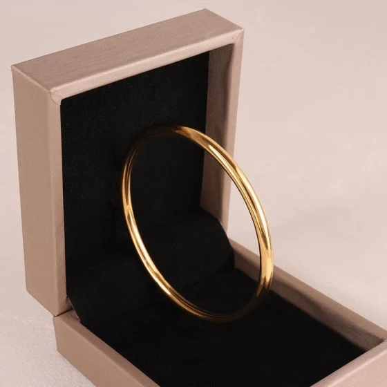 Titanium steel bracelet, electroplated, non-fading, traditional Buddhist style bracelet for women, vintage, unique, simple, trendy Chinese-style bracelet jewelry