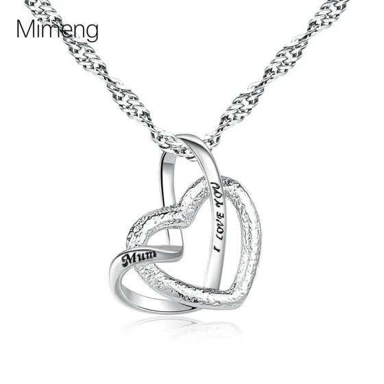 Summer new product: frosted heart-shaped pendant necklace for women, simple and stylish with a high-end feel, minimalist collarbone chain