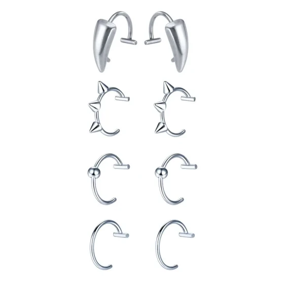 Stainless steel jewelry accessories, piercing, sexy lip rings, lip jewelry