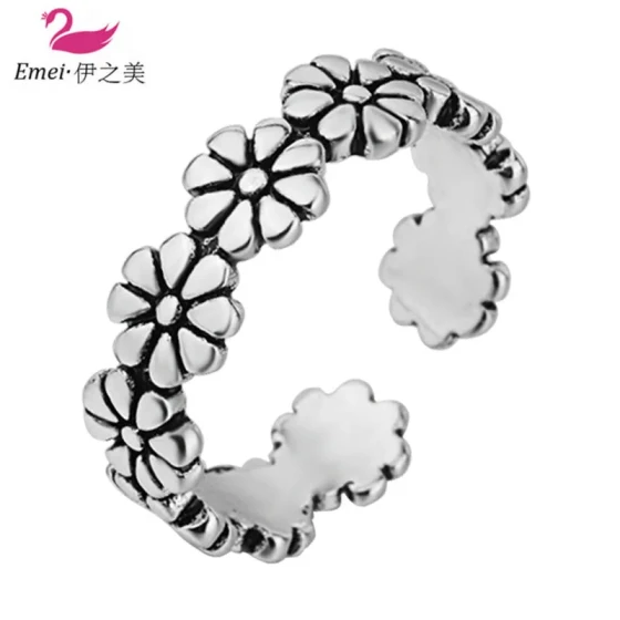 New Daisy Flower Ring Fashionable Vintage Retro Ring Jewelry