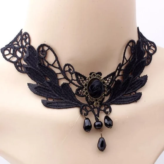 Fashionable and popular hot-selling necklace Ethnic-style exquisite lace necklace Factory