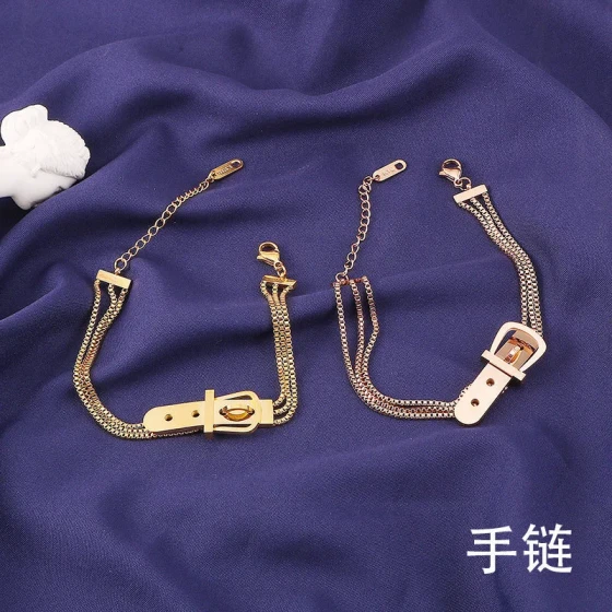 Elegant women's bracelet ins Niche design, minimalist style, full-diamond dial watch-shaped jewelry, new trendy item