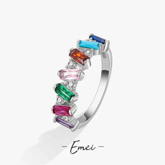 ins Exquisite metal inlaid natural turquoise gemstone ring, European and American fashion women's colored diamond ring