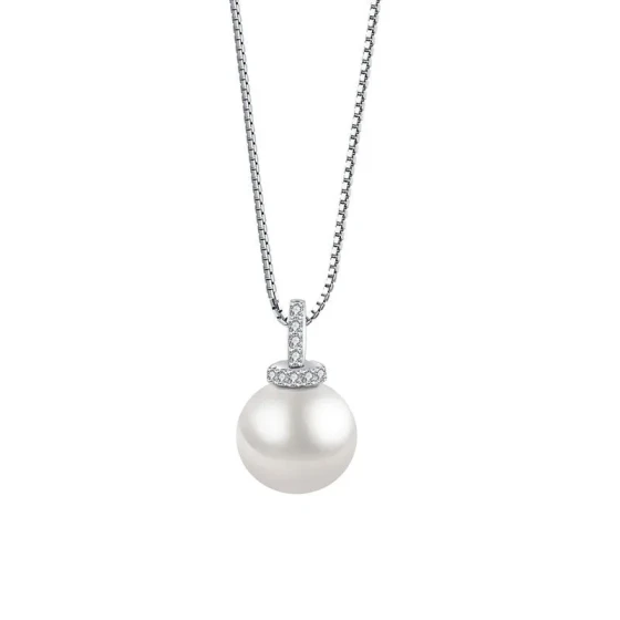 Fashionable and exquisite pearl necklace Trendy internet celebrity women's holiday pendant accessories