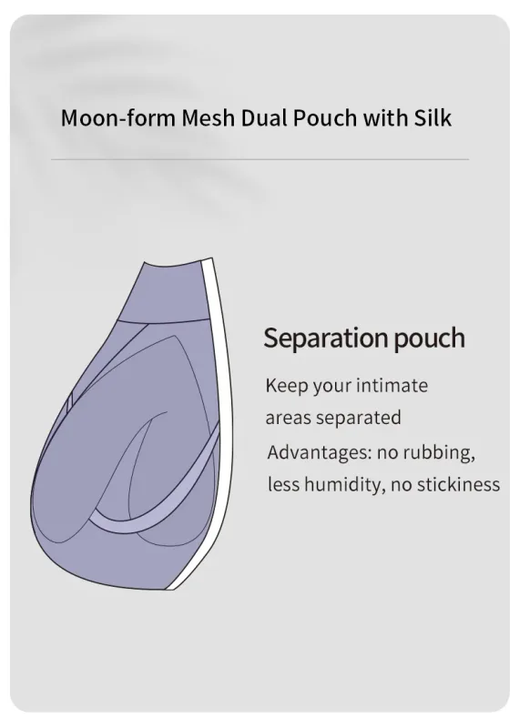 52025 Men's Cooling Boxers – Moon-Form Mesh Dual Pouch with Lightweight Comfort, Dynamic Stretch and Quick-Dry Performance — image 2