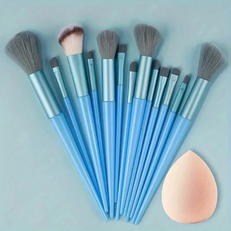 8-13Pcs Premium Makeup Brushes Set for Cosmetics Foundation Blush Powder Eyeshadow Kabuki Blending Makeup Brush Beauty Tool — image 22