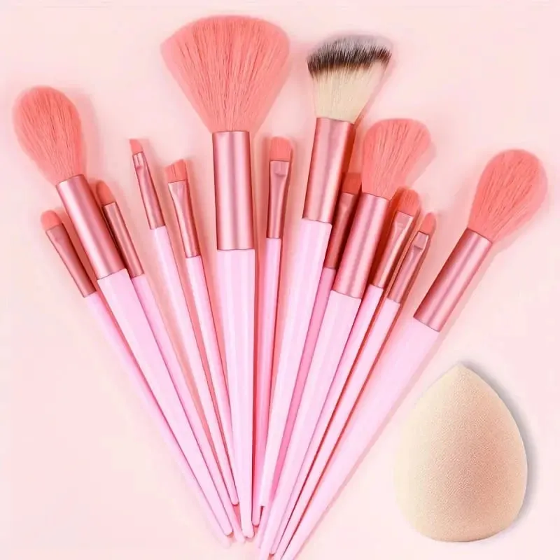 8-13Pcs Premium Makeup Brushes Set for Cosmetics Foundation Blush Powder Eyeshadow Kabuki Blending Makeup Brush Beauty Tool — image 10