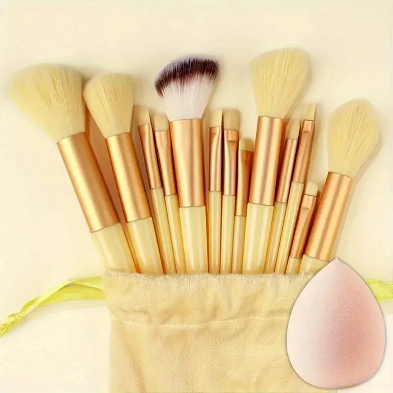 8-13Pcs Premium Makeup Brushes Set for Cosmetics Foundation Blush Powder Eyeshadow Kabuki Blending Makeup Brush Beauty Tool — image 29