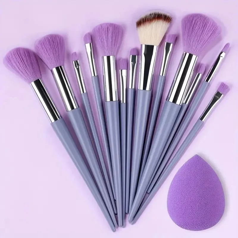 8-13Pcs Premium Makeup Brushes Set for Cosmetics Foundation Blush Powder Eyeshadow Kabuki Blending Makeup Brush Beauty Tool — image 25