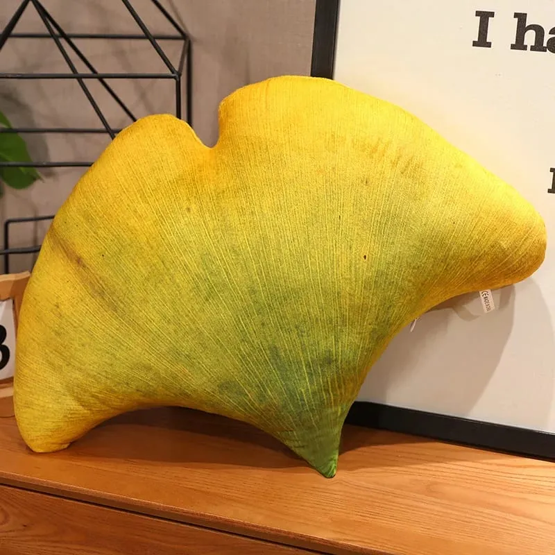 Leaf Pillow Succulent Leaf Shaped Throw Pillow For Indoor Couch Sofa Living Room Home Decor Plant Lovers Garden Lovers