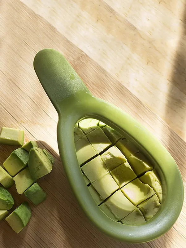 1pc Stainless Steel Avocado Cutter