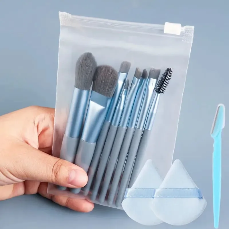 8-13Pcs Premium Makeup Brushes Set for Cosmetics Foundation Blush Powder Eyeshadow Kabuki Blending Makeup Brush Beauty Tool — image 6