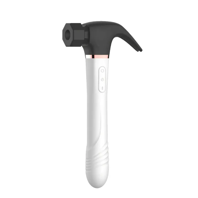 Macchina del sesso multifunzionale del vibratore del martello Stimolazione del punto G. Dildo telescopico Massaggio vaginale Cit Succhiare Masturbatore femminile