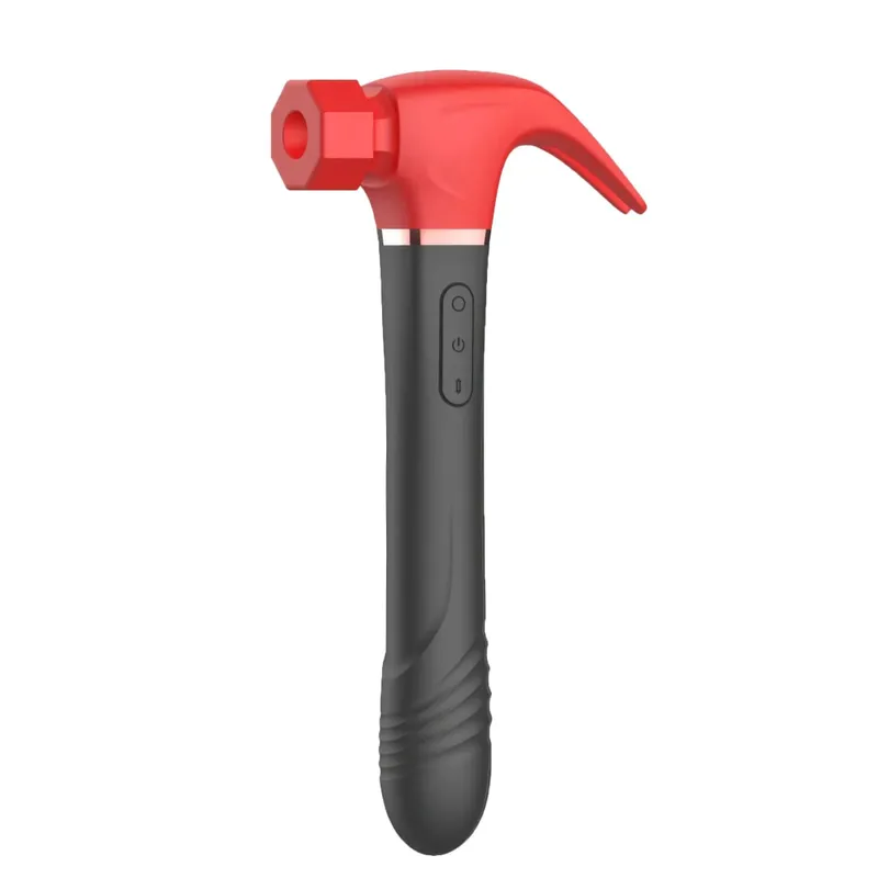 Macchina del sesso multifunzionale del vibratore del martello Stimolazione del punto G. Dildo telescopico Massaggio vaginale Cit Succhiare Masturbatore femminile