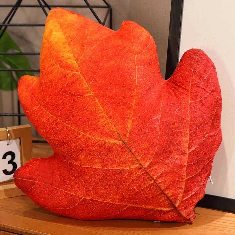 Leaf Pillow Succulent Leaf Shaped Throw Pillow For Indoor Couch Sofa Living Room Home Decor Plant Lovers Garden Lovers