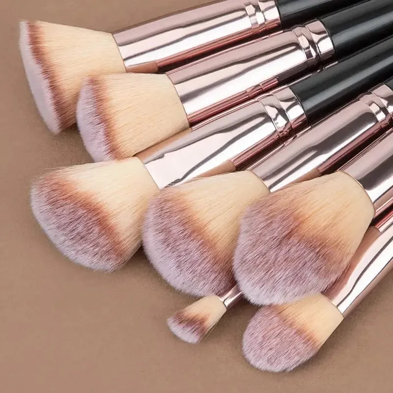 Luxe Makeup Brushes Set Soft Fluffy Cosmetics Foundation Blush Powder Eyeshadow Kabuki Blending Makeup Brush Beauty Tool — image 4