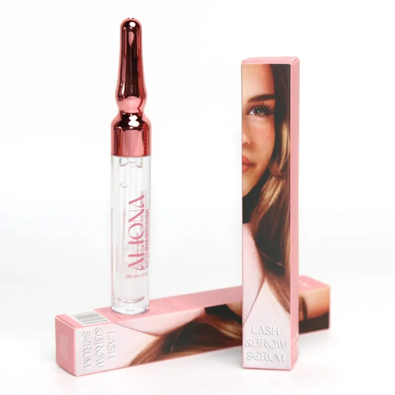 Lash & Brow Serum - Advanced Formula for Longer Thicker Lashes & Fuller Brows Nourishes Follicles Strengthens Weak Hairs