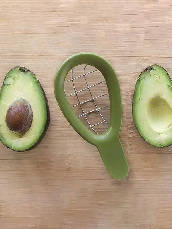 1pc Stainless Steel Avocado Cutter