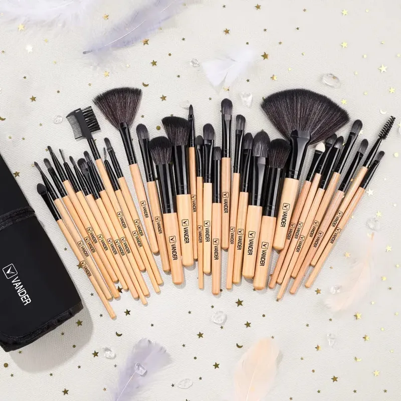 13/32Pcs Makeup Brushes Set Professional Beauty Cosmetics Foundation Powder Eyeshadow Kabuki Blending Blush Makeup Brush Tool