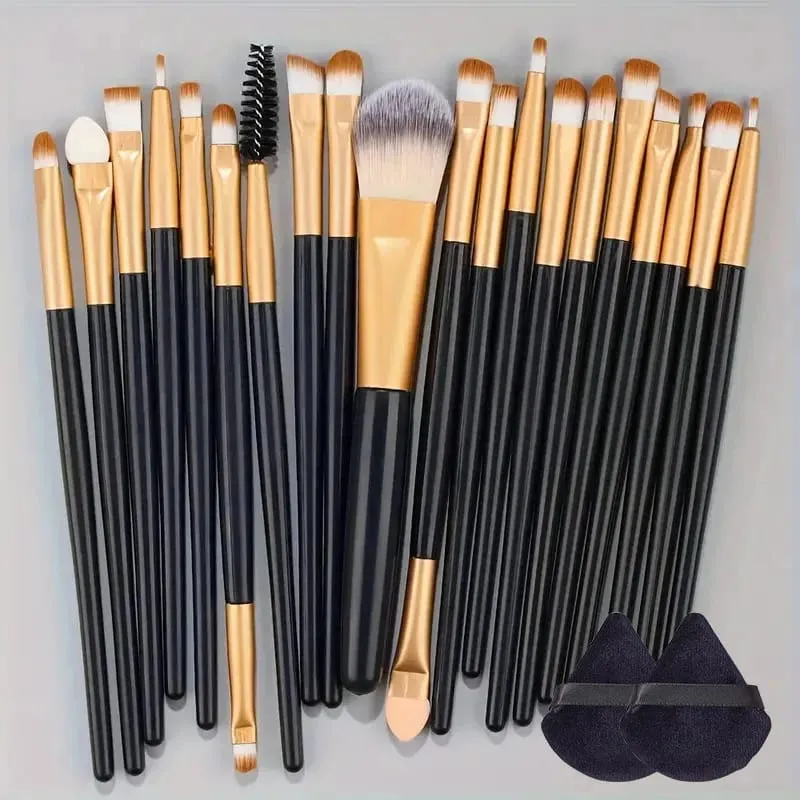 13-20Pcs Makeup Brushes Set Premium Soft Fluffy Cosmetic Foundation Powder Eyeshadow Kabuki Blending Make Up Brush Beauty Tools