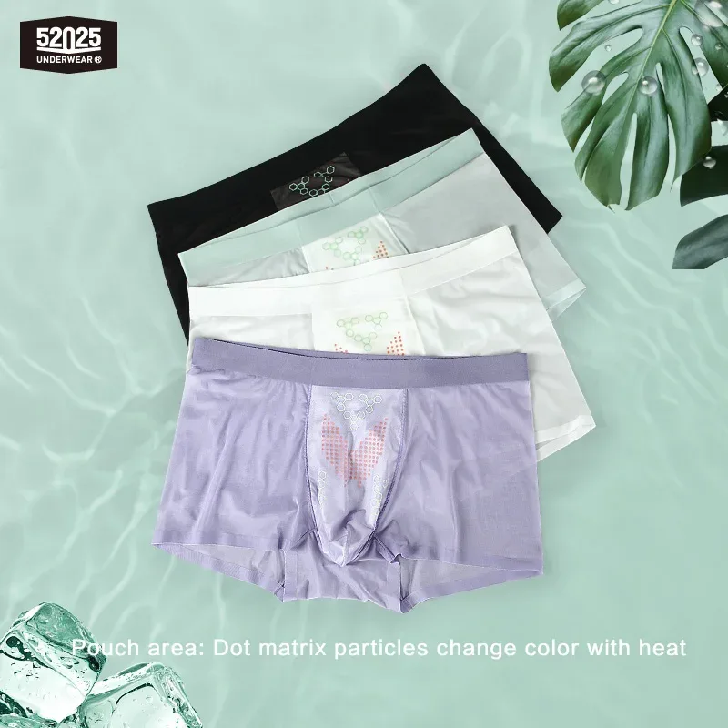 52025 Men's Ultra-Thin Boxers (3-Pack) – Feather-Light Ice-Silk Fabric, Color-Changing Pouch and Weightless Second-Skin Comfort — image 16