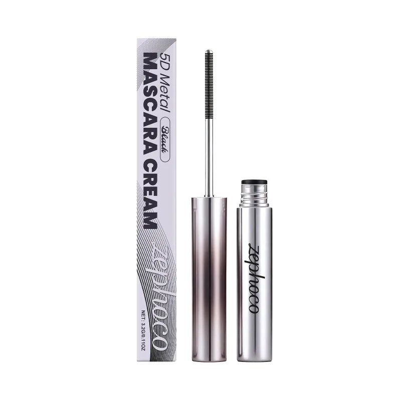 3.2G Black Mascara Cream Light Smooth Formula Smudge Resistant Sweatproof Curling Long Lasting Natural Hold Mascara Cream for Beauty Eye Makeup