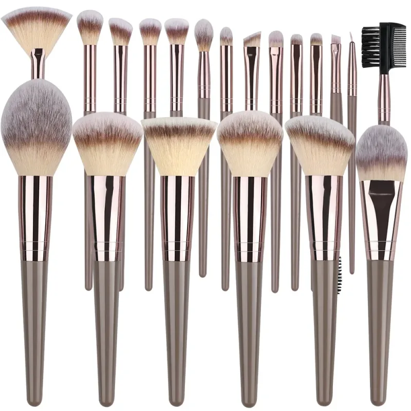 NEW 1-20PCS Makeup Brushes Set Foundation Blush Powder Concealers Eyeshadow Soft and Fluffy Female Cosmetic Beauty Tools Storage