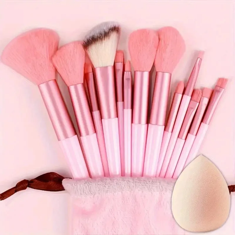 8-13Pcs Premium Makeup Brushes Set for Cosmetics Foundation Blush Powder Eyeshadow Kabuki Blending Makeup Brush Beauty Tool — image 7