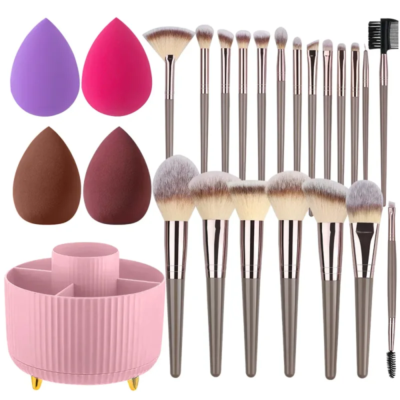 NEW 1-20PCS Makeup Brushes Set Foundation Blush Powder Concealers Eyeshadow Soft and Fluffy Female Cosmetic Beauty Tools Storage
