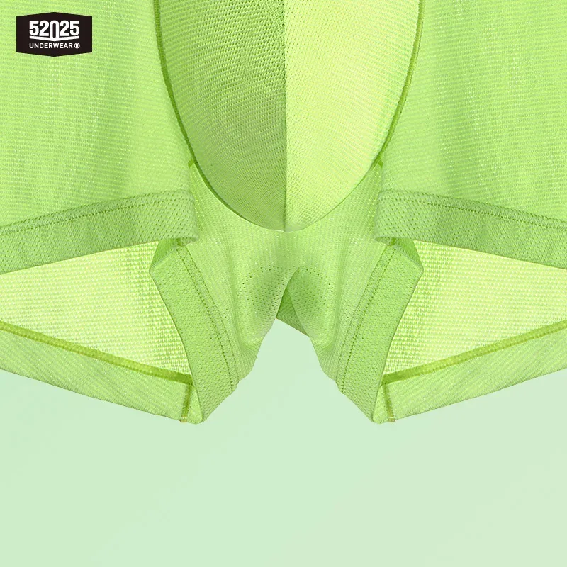 52025 Men's Air-Mesh Boxers – U-Pouch Support, Advanced Airflow Ventilation, Quick-Dry Cooling Comfort and Dynamic Stretch
