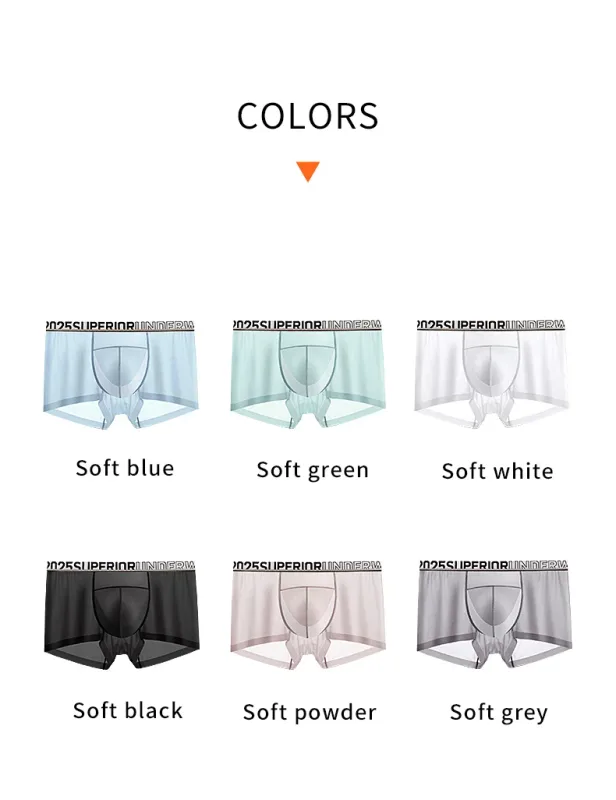 52025 Men's Cooling Boxers – Moon-Form Mesh Dual Pouch with Lightweight Comfort, Dynamic Stretch and Quick-Dry Performance — image 12