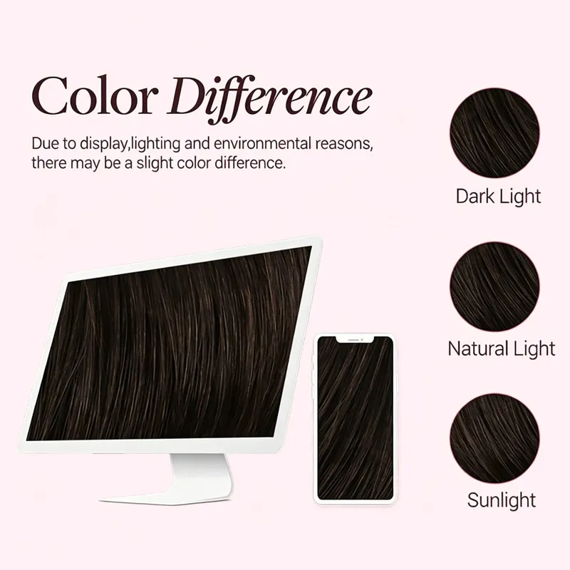 Deep Wave Tape In Hair Extensions Human Hair Skin Weft Seamless Invisible Clip-In And Tape-In Hair Extensions 20Pcs 50G/Pack