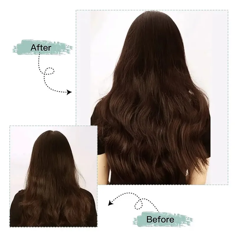 Straight Human Hair Clip in Hair Extensions 100% Unprocessed Full Head Brazilian Virgin Hair Natural Black Color 8Pcs With 120G