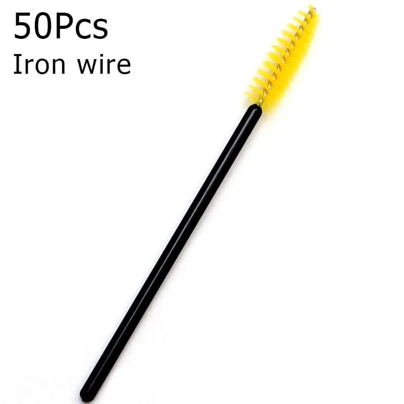 50Pcs Disposable Eyelash Brushes Eyelashes Extension Tools Eyebrow Brush Mascara Wands Applicator Spoolers Eye Lashes Cosmetic — image 21