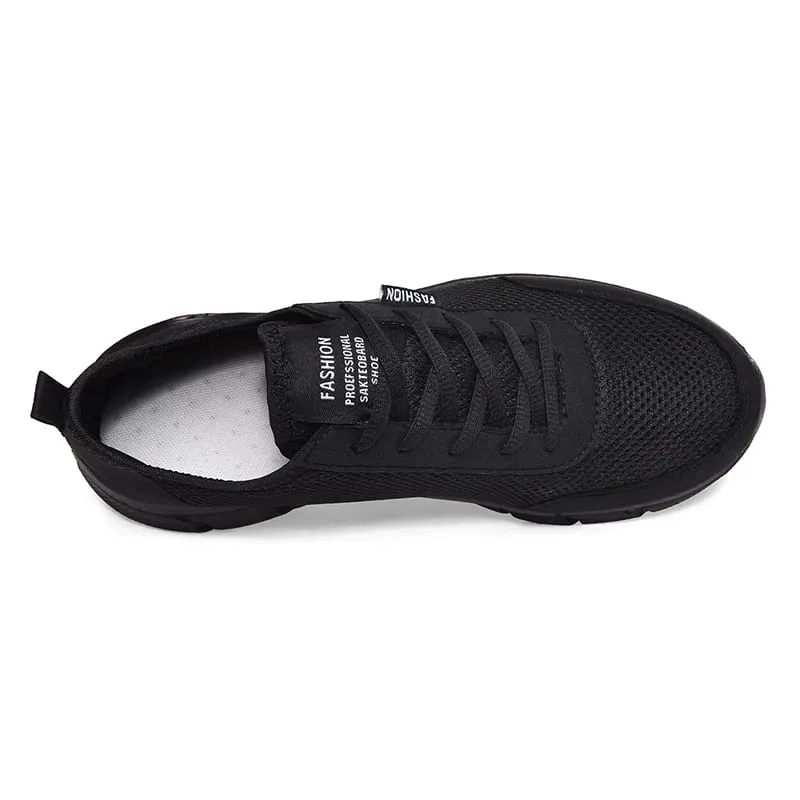 Men Shoes 2020 Summer Sneakers Breathable Casual Shoes Fashion Comfortable Lace up Men Sneakers Mesh Flats Plus Size 38-48
