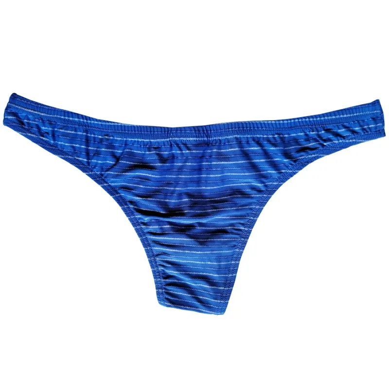 5 férfi szexi nadrág csíkos bikini légáteresztő puha fehérnemű Cucea alsónadrág férfi kényelmes meleg nadrág Cueca férfi bugyi C903-1