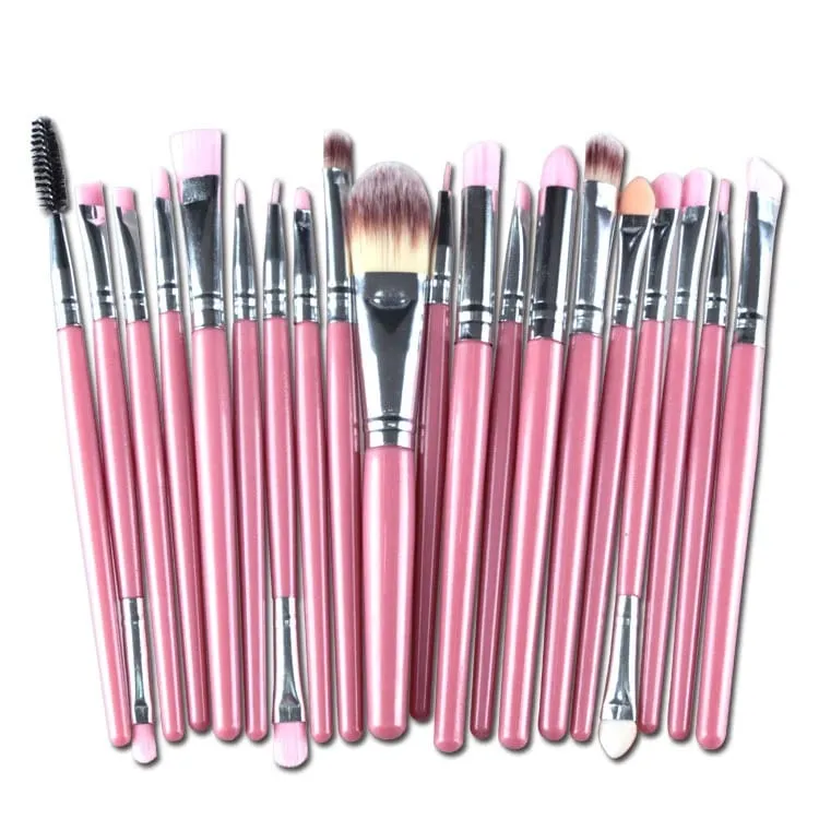 20Pcs Makeup Brush Set Cosmetic Powder Eye Shadow Eyeliner Foundation Blush Blend Beauty Woman Makeup Brushes Maquiagem