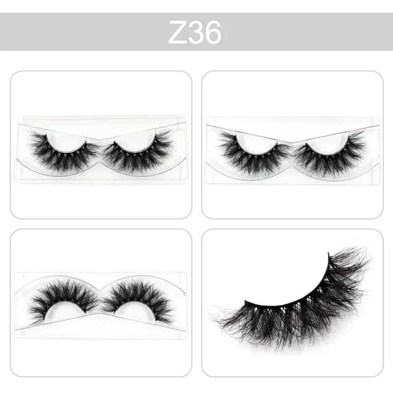 Makeup Lashes 3D Mink Eyelashes Wispy Volume False Lashes Dramatic Lash Natural Fuffy Lashes Full Finish Glamorous Eye