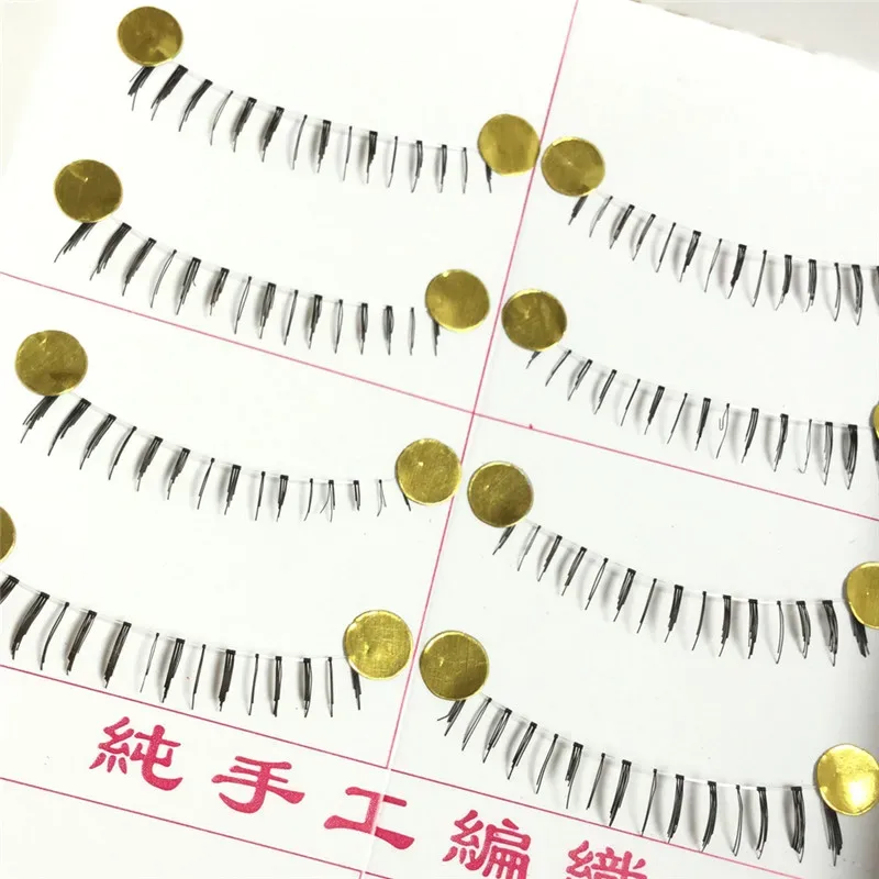 10 Pairs Pro Makeup Different Style Lower Under Bottom Eye Lashes Extension False Eyelashes Tools