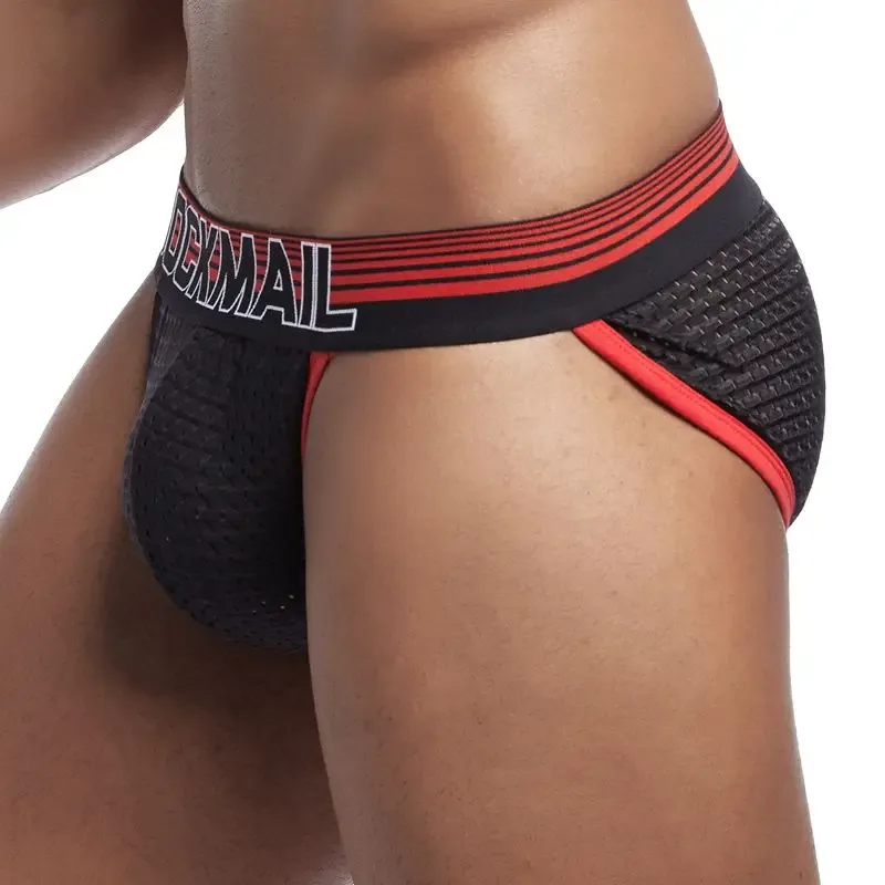 Ropa interior Sexy para Hombre, Tanga para Hombre, ropa interior Gay de malla, Bikini, Calzoncillos para Hombre, pantalones cortos deslizantes, bragas masculinas, suspensorio transpirable