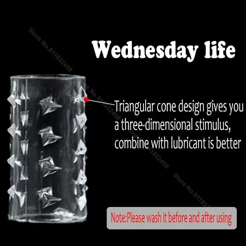 6Pcs Durable Extension Cock Sleeve Sex Products Cock Ring For Men Adult Products Sex Toys For Men Semen Lock Ring — image 4