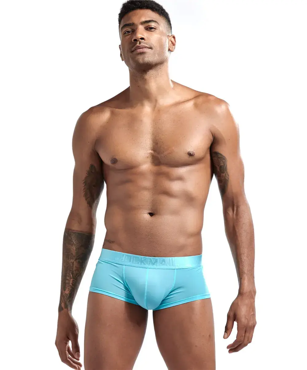 Jockmail Mens Panties Sexy Boxer Translucent Seamless Hombre Ice Silk Calcinhas New Brazilian Underwear Funny Lenceria De Hombre — image 21