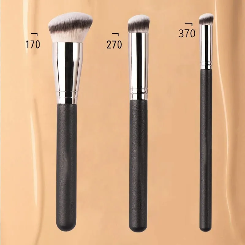 170 Foundation Makeup Brush 270 370 Concealer Brushes Cosmetic Powder Blush Contour Cream Women Face Beauty Make Up Tools