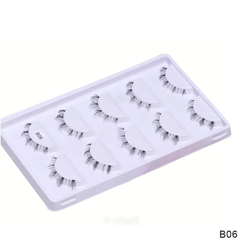 5 Pairs Lower Eyelashes Pack 8 Different Styles Under Eye Lashes Soft Lower Eyelashes 100% Handmade Clear Band Bottom Lashes