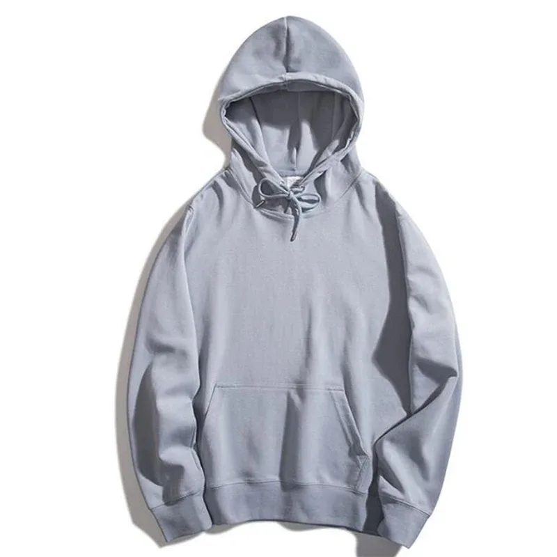 Áo hoodie rất mỏng Plus size Áo khoác nam mùa xuân mới mùa hè cơ bản áo nỉ dáng rộng Áo sơ mi thể thao chắc chắn áo chui đầu nam áo