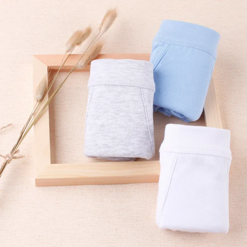 95KG Solid Fat Plus Size Men's Underwear Mens Underwear 100% Cotton Comfortable Breathable Loose Large Size Men Briefs Panties — image 9