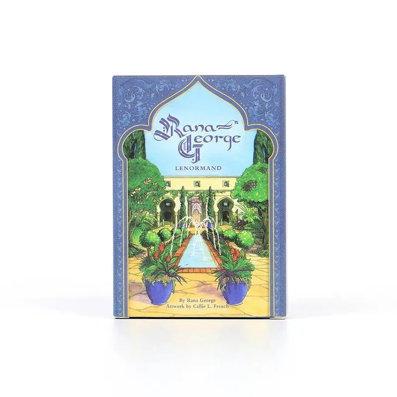 Rana George Lenormand Tarot Cards English PDF Guidebook for Family Kids Girls Adult Games for Party