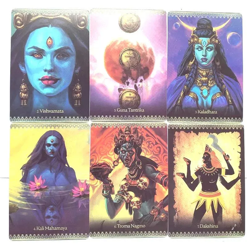 Kali Oracle Cards Deck English Version Board Games